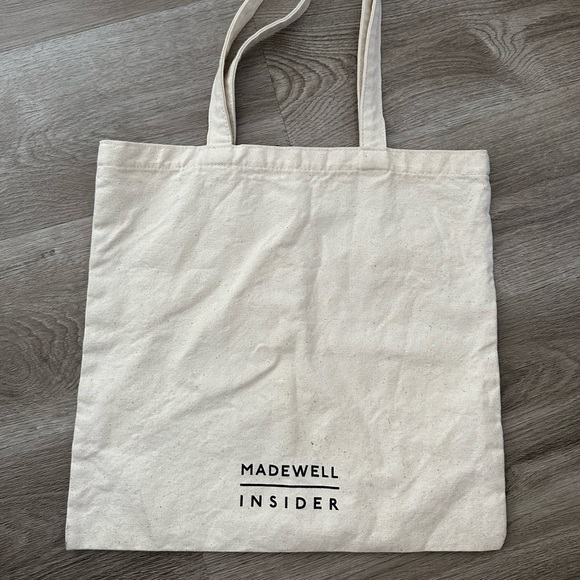 Madewell The Reusable Canvas Tote bag bien fait - Picture 2 of 5